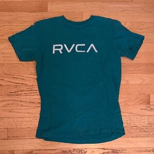 RVCA Teal Graphic Tee